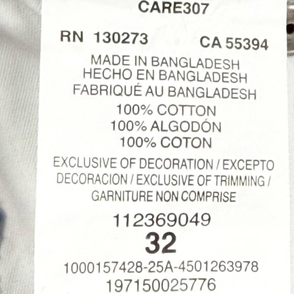 Lee Workwear Men's Striped Blue White Carpenter Shorts Size 32 Heavy Duty NWT - Picture 8 of 12